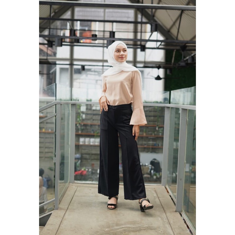 Kulot scuba premium-Hitam