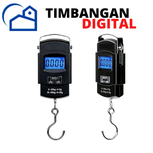 Timbangan Gantung Digital Scale 50 KG / MINI PORTABLE DIGI SCALE 50kg 4550