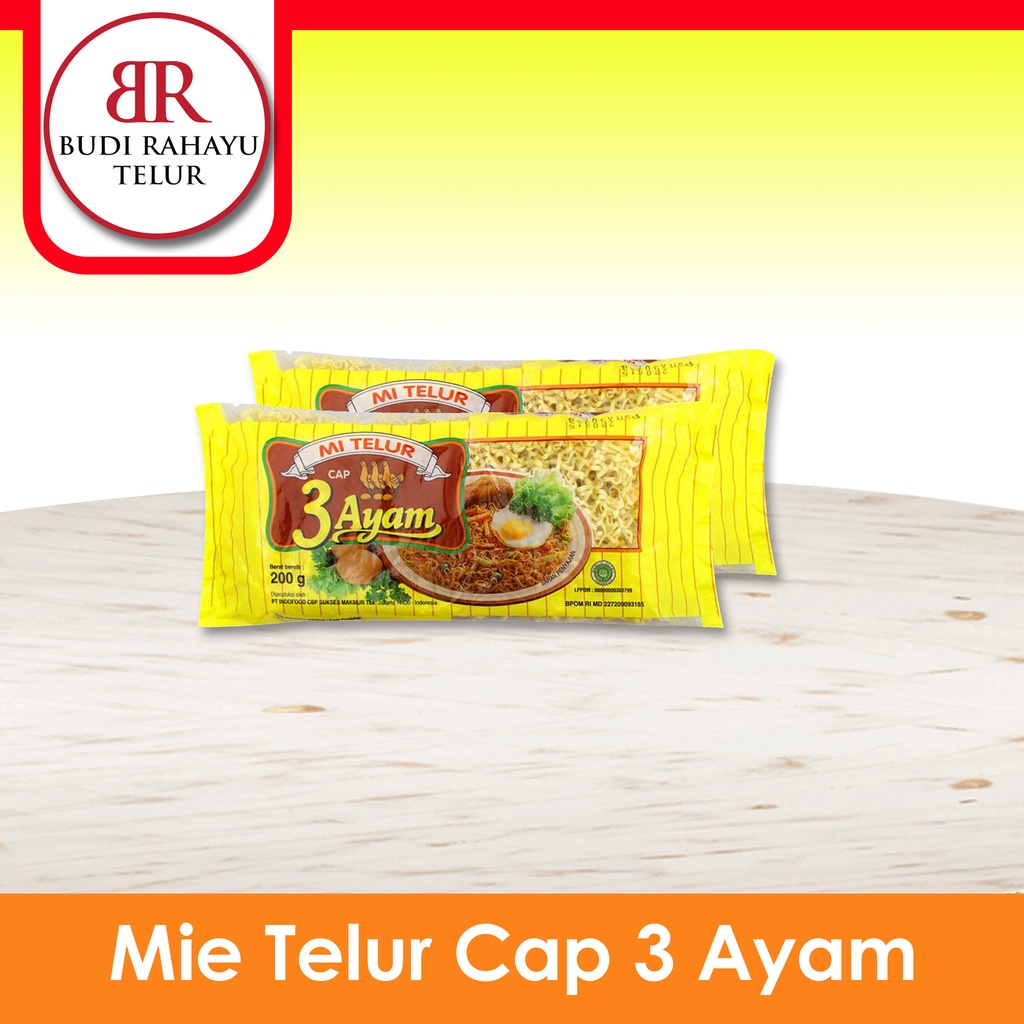 

Mie Telur Cap 3 Ayam