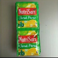 

Nutrisari jeruk peras 14g 14 gram [10 sachet/renteng]