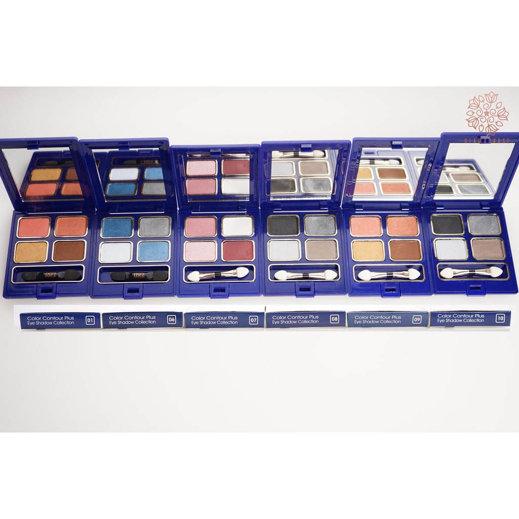 Inez Color Contour Plus Eye Shadow Collection