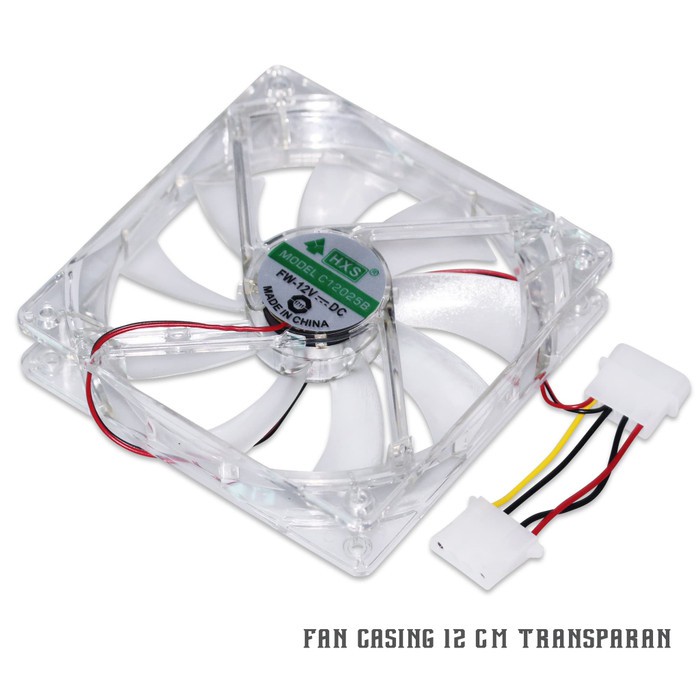 FAN CASING 12CM Transparan - Case 12 CM