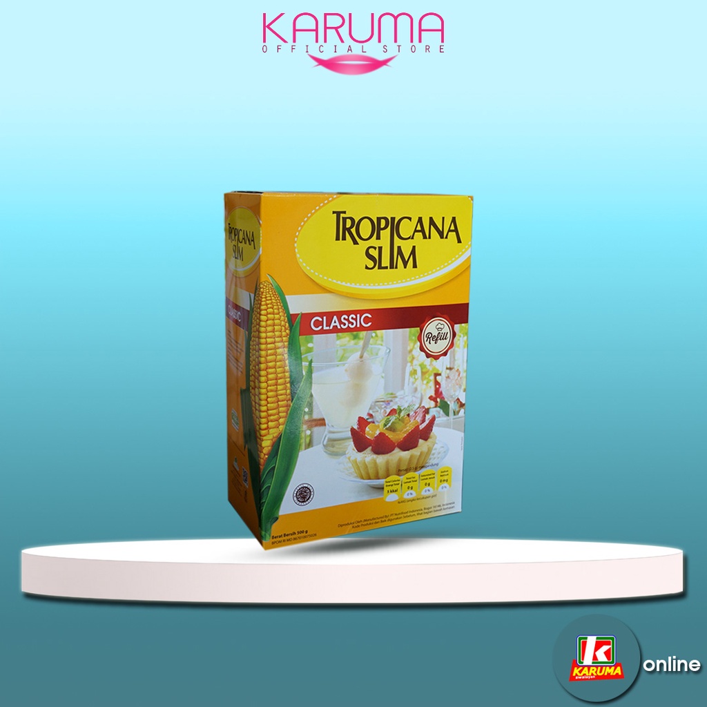

Tropicana Slim Sweetener Classic Refill 500gr | Gula Tropicana Slim Classic Refill 500gr