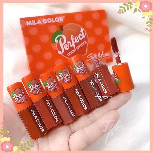 (CYBER) COD TERMURAH  ecer MILA COLOR Perfect Liquid Lipstick