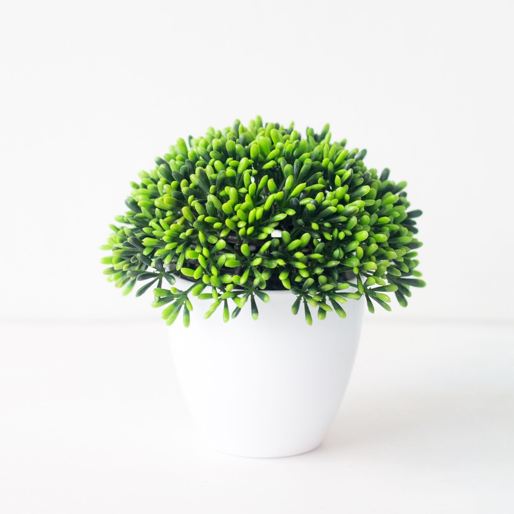 AM574 Bunga Plastik / Bunga Buah Ceri / Bunga Artifisial / Vas Bulat-2