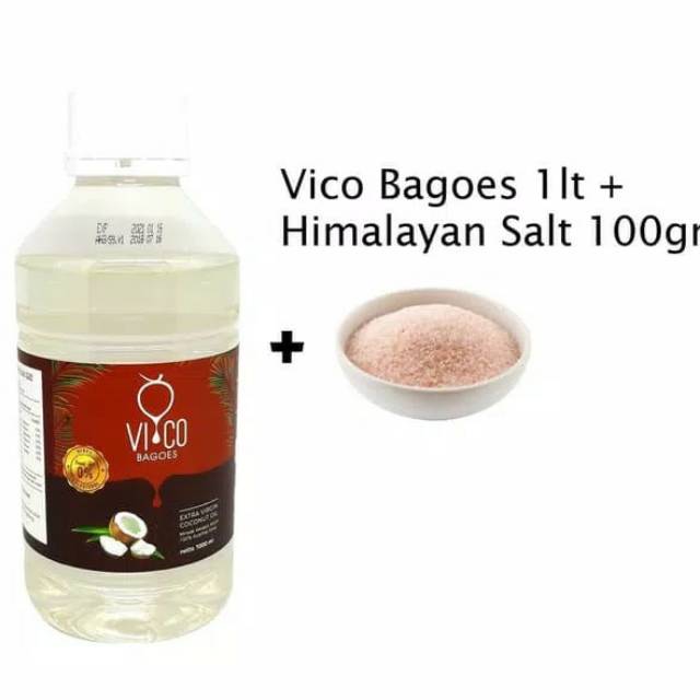 

VCO Vivo Bagoes + Himalayan Salt