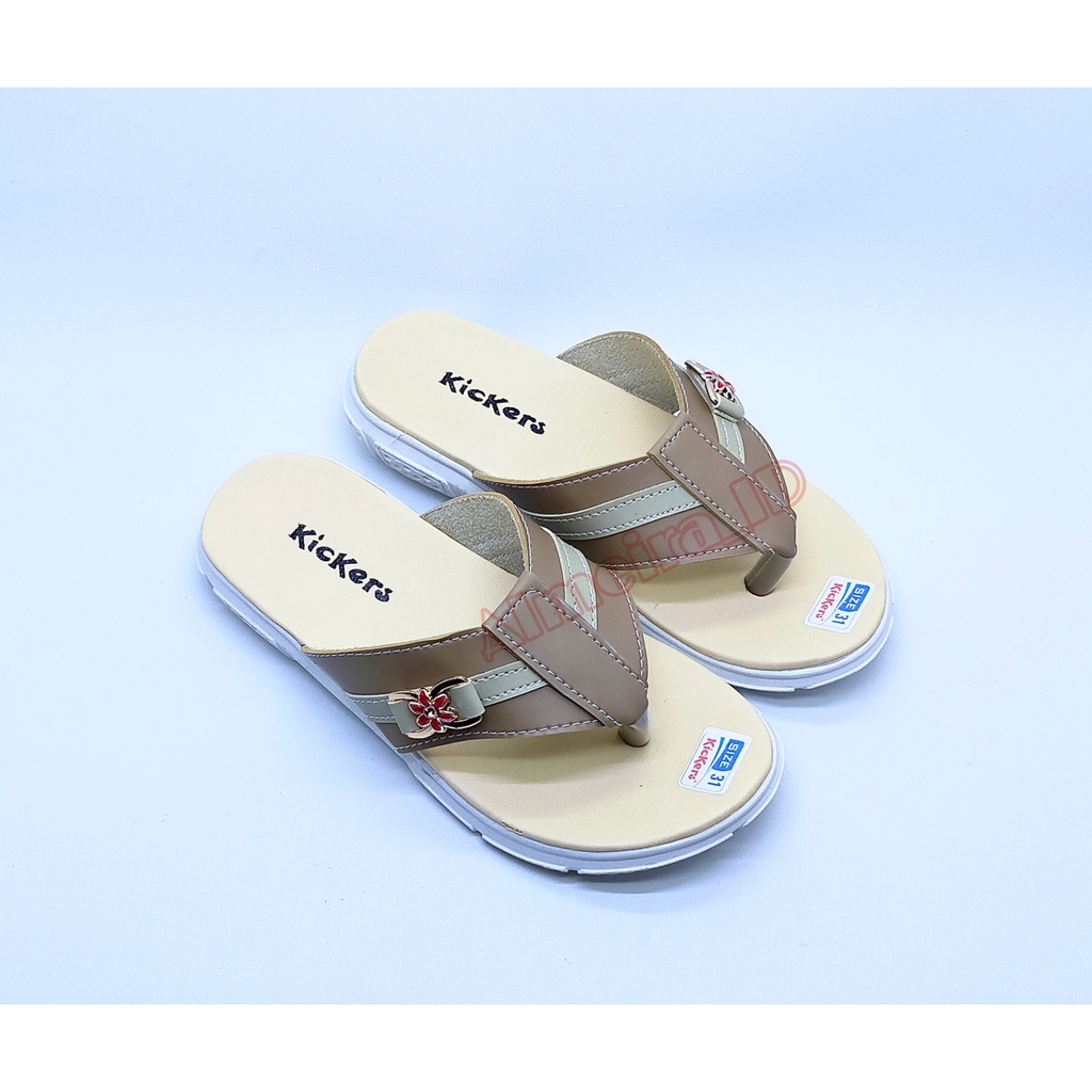 Sandal Jepit Anak Perempuan Casual Kickers Terbaru | Sandal Anak Branded | Sandal Anak Cantik