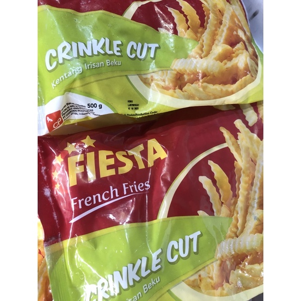 

French Fries Crinkle Cut Fiesta 500gr