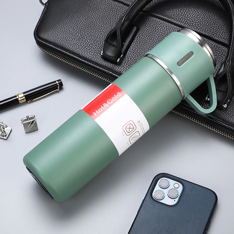 Termos set cangkir sultan  500ml Vacuum Cup Stainless