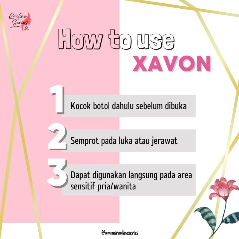 multispray pro xavon spray anti aging / perawatan organ kewanitaan / pembersih kewanitaan