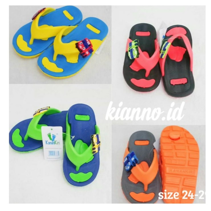 Sandal Jepit Anak Kanan Kiri Size 24-35