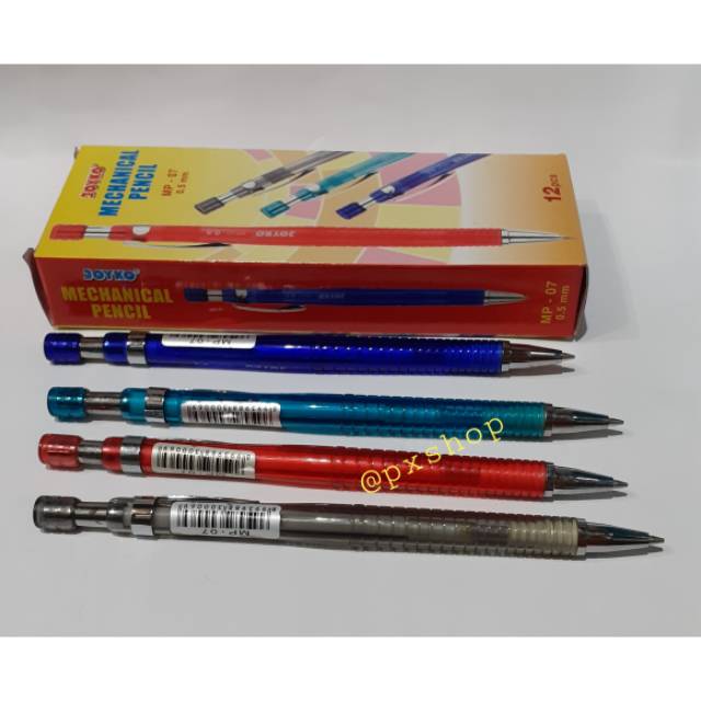 

Pensil Mekanik Joyko MP-07 0.5mm / Pensil Mekanik 0.5 Joyko