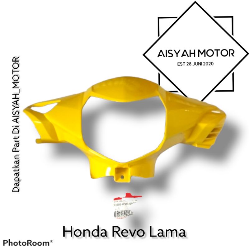 Bodi Halus Honda Revo Lama Warna Kuning Tahun 2008