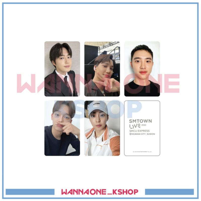 Photocard EXO SMTOWN live AR SMCU EXPRESS 2022