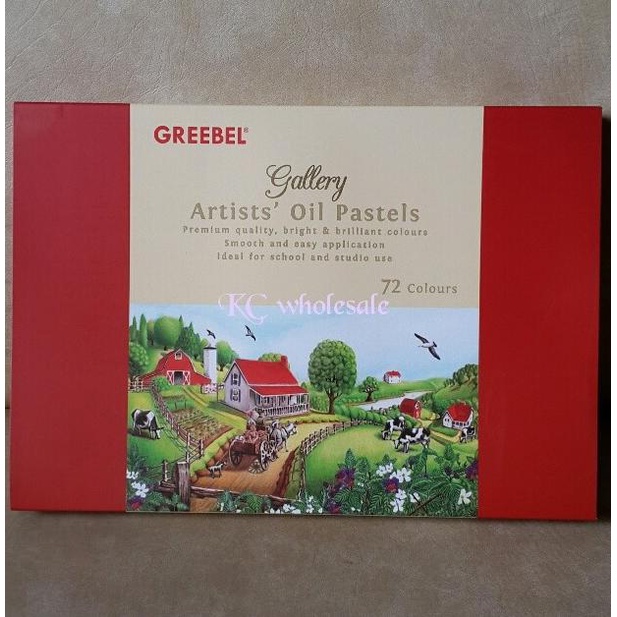 

Atk0035 72Warna Greebel Artists Oil Pastels 72 Colors Crayon Krayon