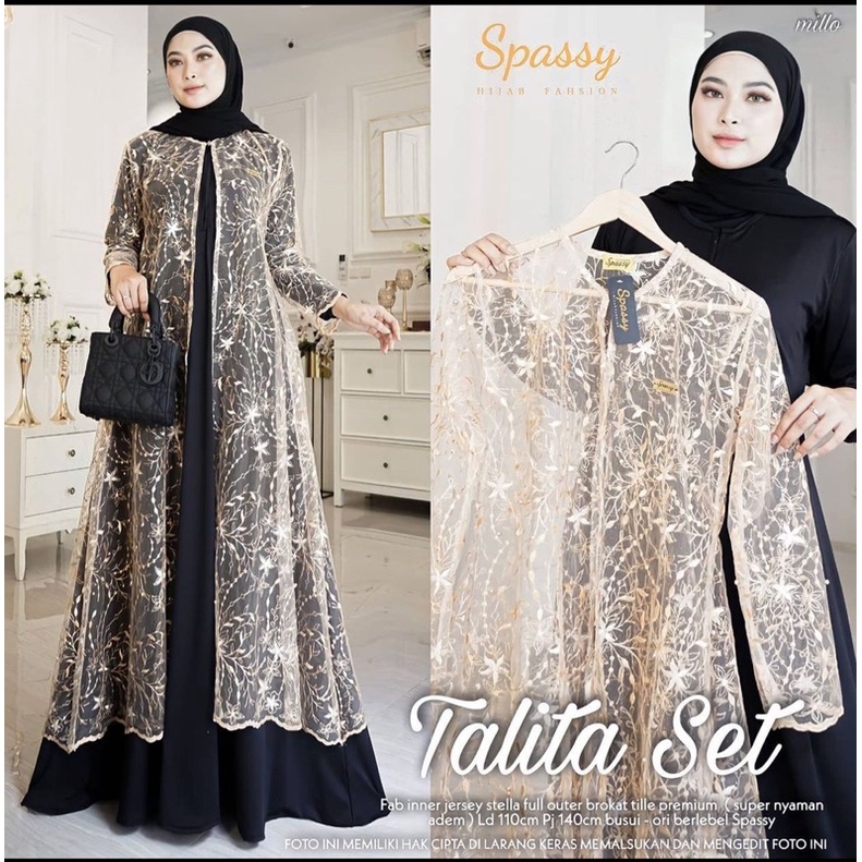[TERMURAH] TALITA SET / GAMIS / DRESS MUSLIM