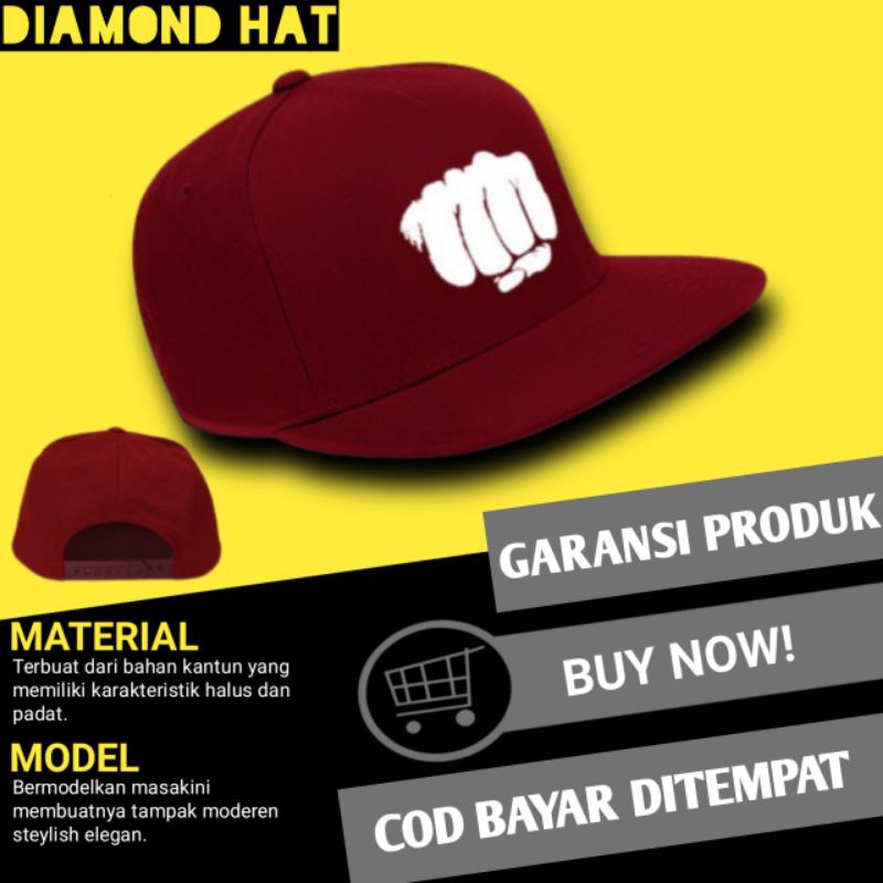 TOPI PRIA WANITA DISTRO ORIGINAL BASEBALL SNAPBACK NBA KOREA TALI PANJANG KEREN ONE PUCH MAN A7