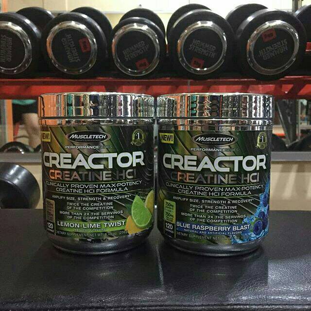 MT Creactor 120 serving MuscleTech creatine hcl 120s