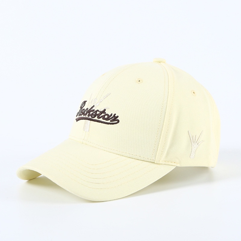 Topi baseball Pria Dan Wanita Bahan Katun Gaya rockstar Eropa Dan Amerika Untuk Olahraga outdoor