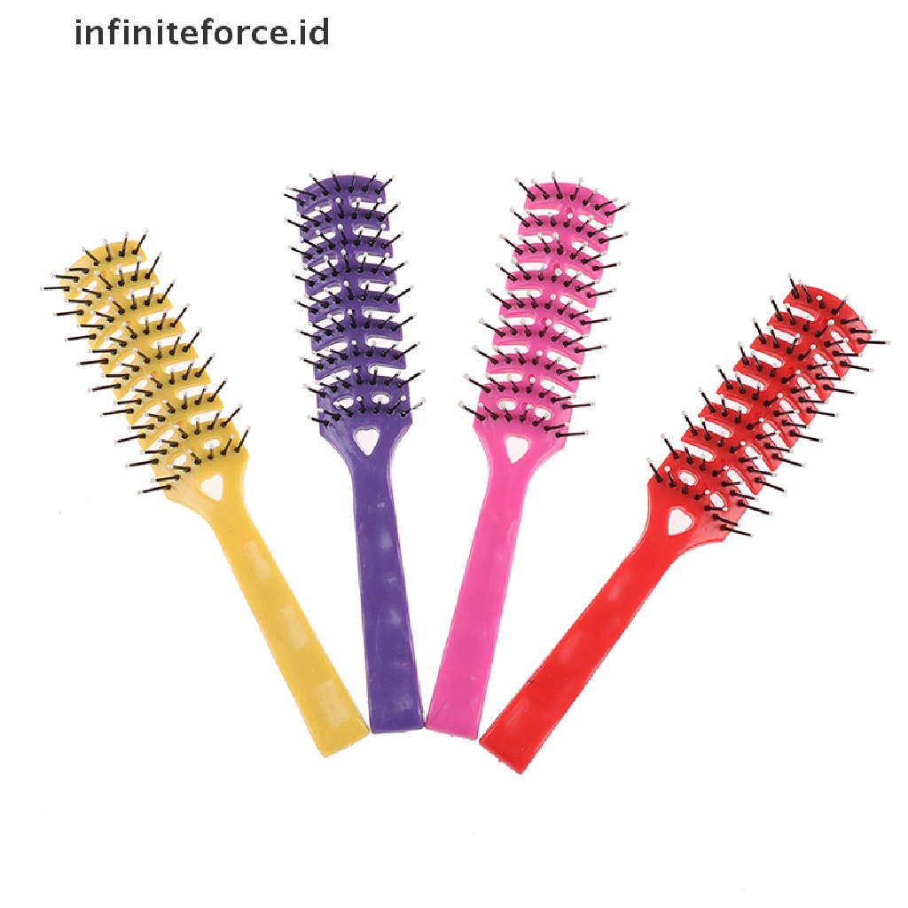 (Infiniteforce.Id) Sisir Rambut Pria Anti Statis Bahan Plastik