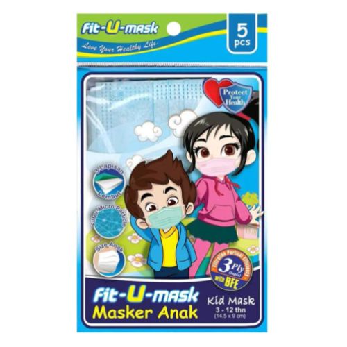 Fit-U Mask Masker Anak 5'