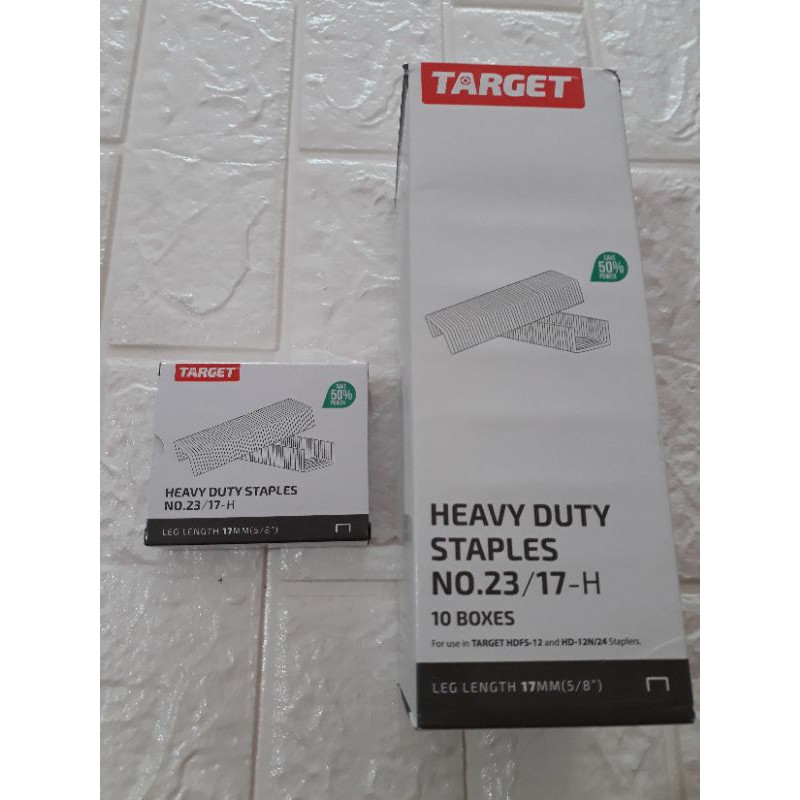 

Staples no.23/17-H/ isi stapler/staples target/heavy duty staples