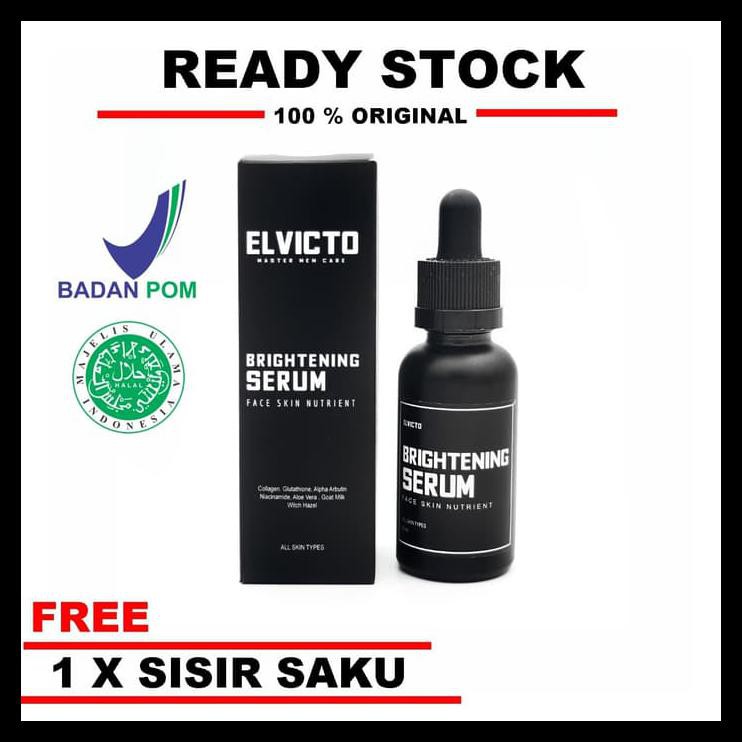 Serum Elvicto Brightening Serum / Serum Wajah Pria / Perawatan Pria