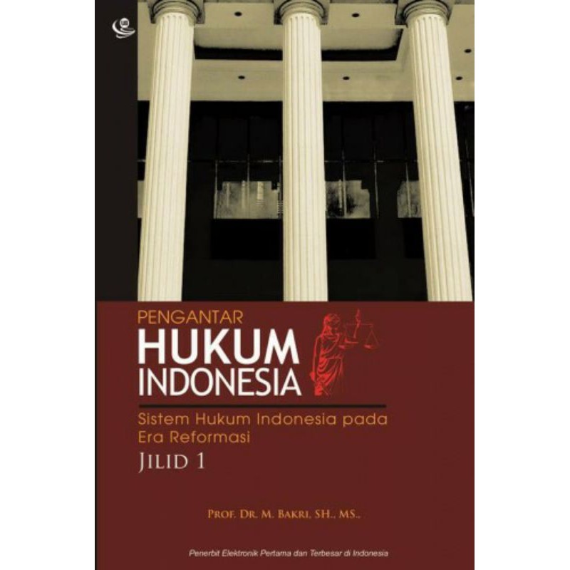 

(Buku Original) Pengantar Hukum Indonesia Jilid 1