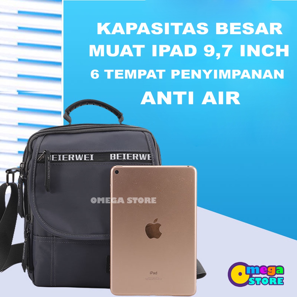 [O&amp;S] Tas Selempang Pria Wanita Waterproof Bag Best Quality Multifungsi Anti Air Premium-OS191