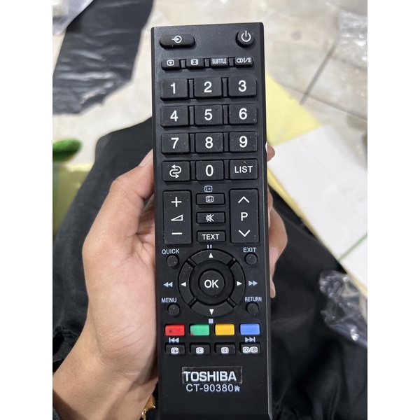 REMOTE REMOT TV TOSHIBA LED LCD CT-90380