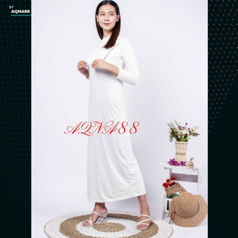 Gamis Busui | Gamis Kaos Busui | Gamis Busui Friendly | Baju Gamis | Gamis Kaos Dalaman Busui