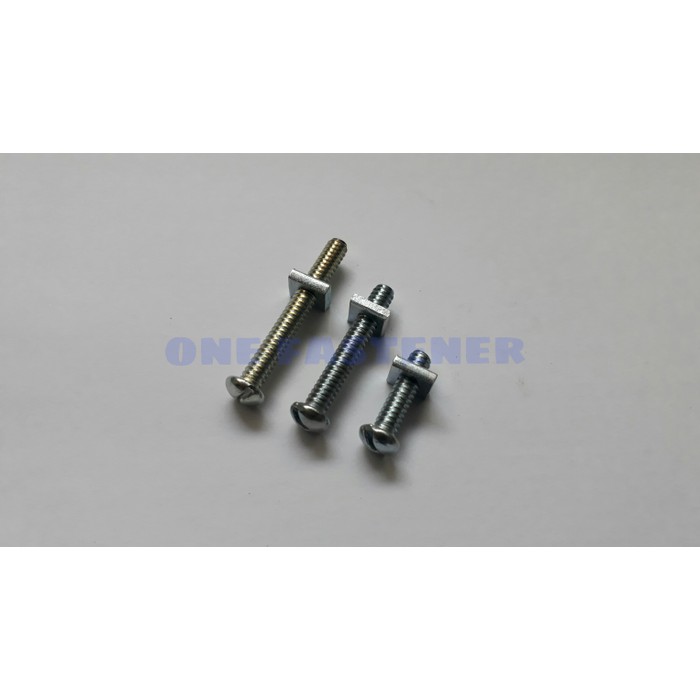 bm sepeda 3/16 x 1-1/4 baut mur sepeda per gross 144pc