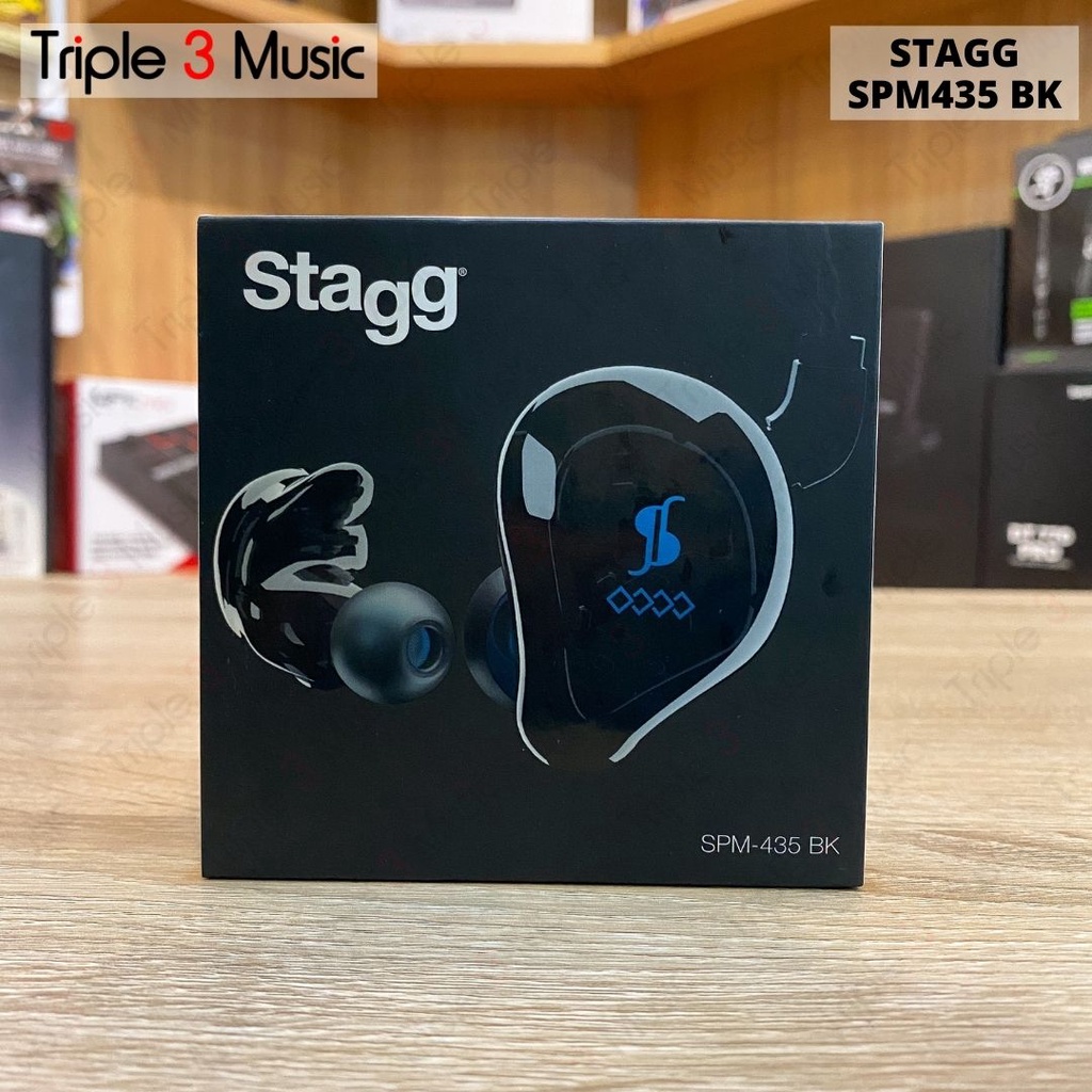 Stagg IEM SPM435 In Ear Monitor 4 Driver Hi Resolution
