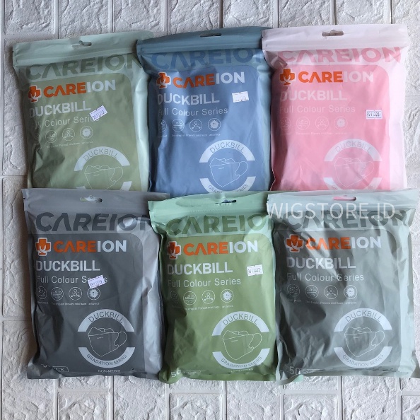 MASKER CAREION DUCKBILL ISI 50PCS / MASKER DUCKBILL / MASKER DUCKBILL DEWASA / DUCKBILL 50PCS