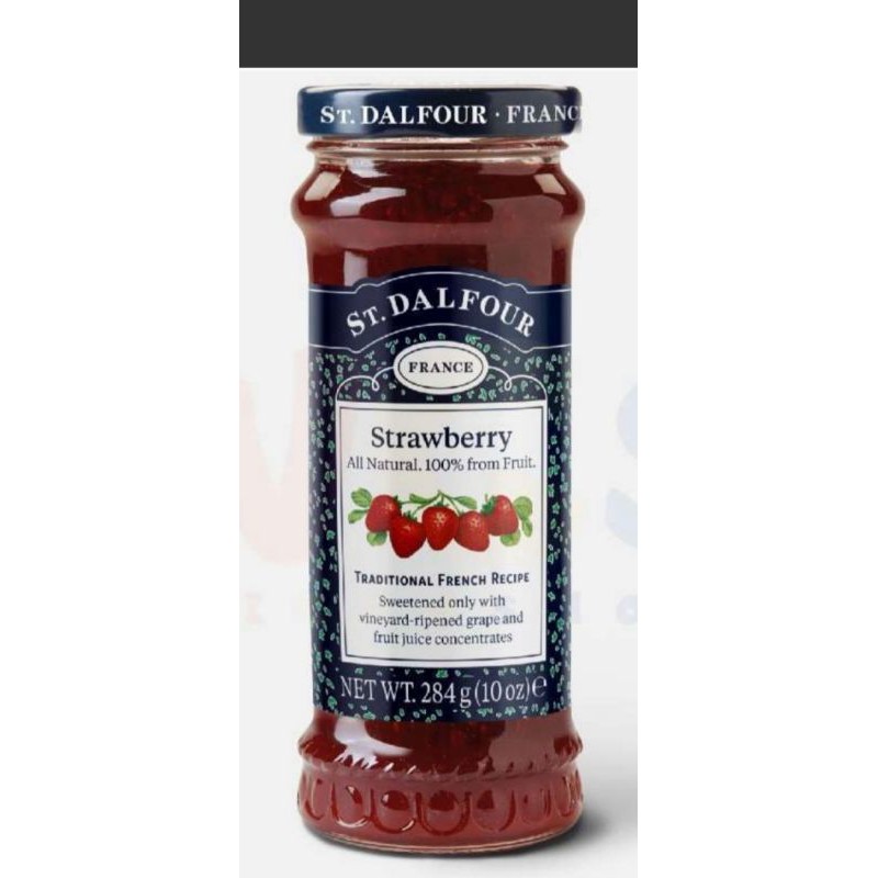 

St Dalfour Strawberry Fruit Spread Jam Selai 284gr