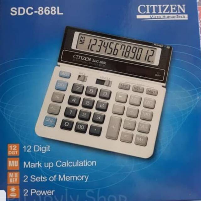 Kalkulator Citizen SDC-868L Calculator Citizen SDC868L