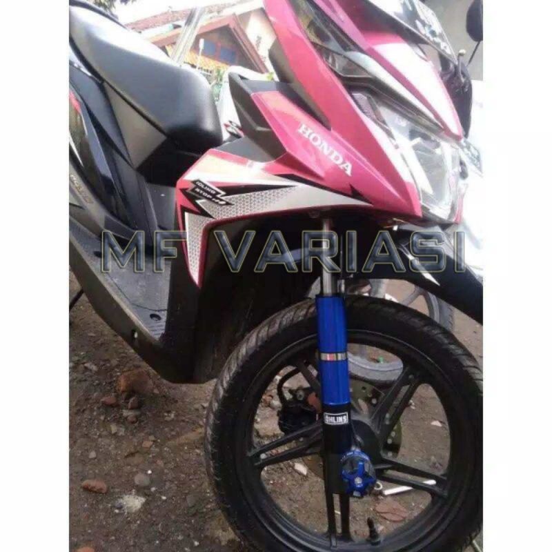 COVER SHOCK DEPAN BELAKANG HONDA BEAT 2017-2021