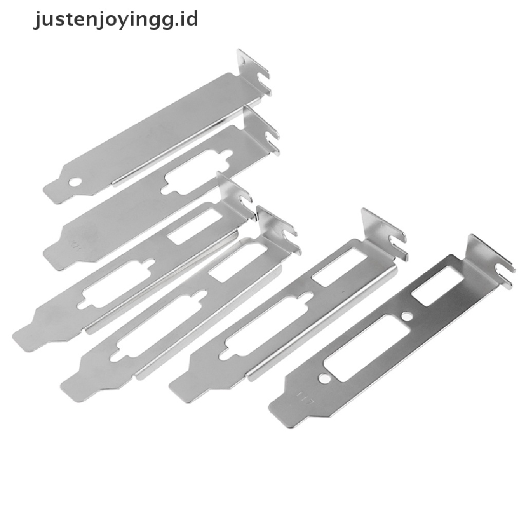 // justenjoyingg.id // Low Profile Bracket Adapter DVI HDMI VGA Port For Half Height Graphic Video Card ~