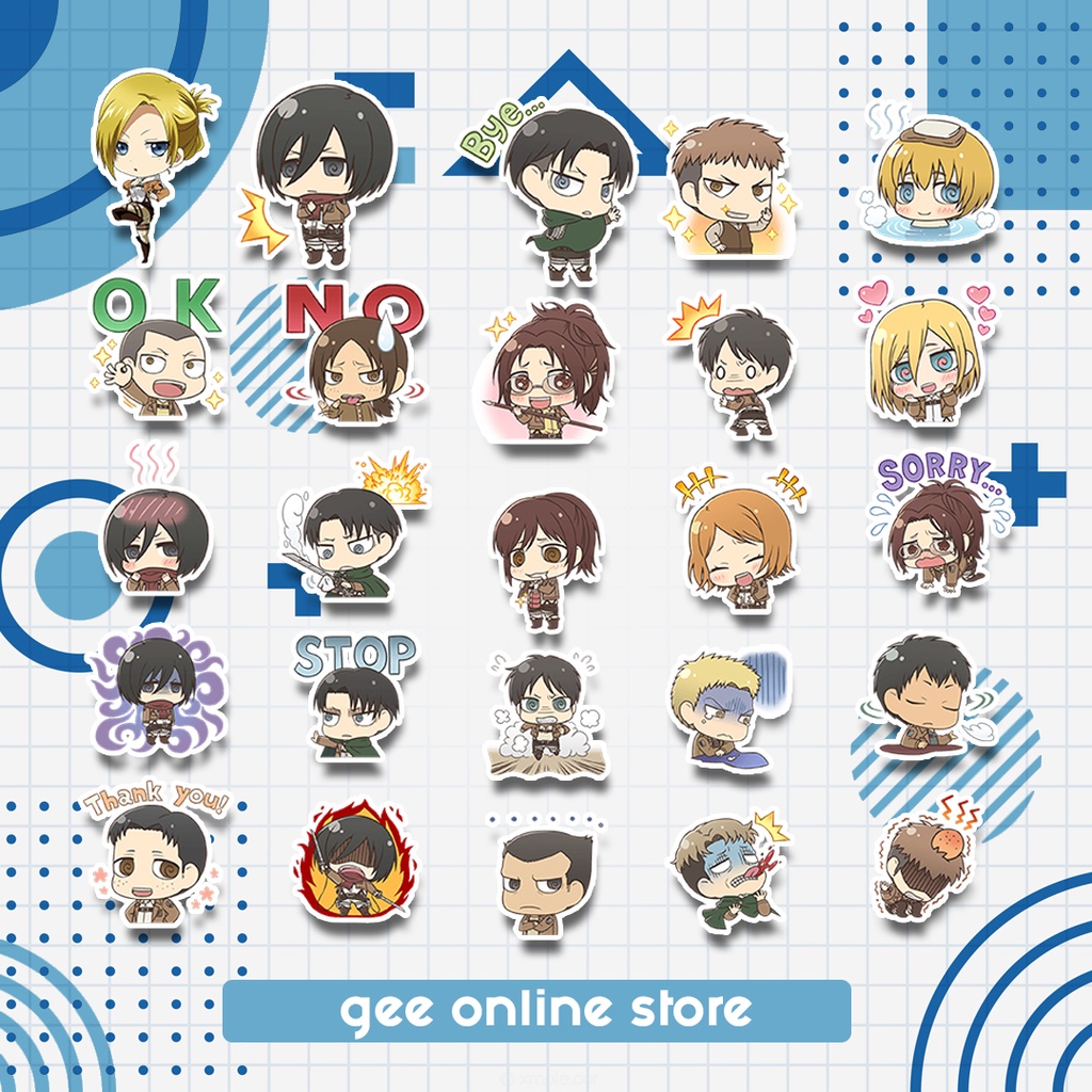 

Stiker Emoji 1 SnK | Attack on Titan