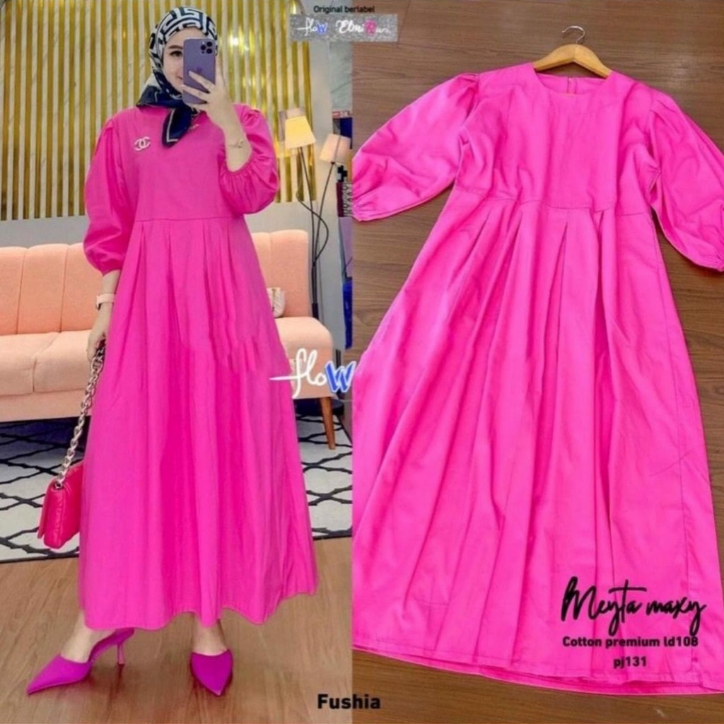TUNIK POLOS KATUN PREMIUM/ MIDI DRES KATUN/ TUNIK MIDI BEST SELLER