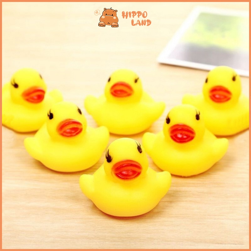 HIPPO LAND Bebek Karet Mainan Mandi Anak / Mainan edukasi Anak/ mainan bayi / bath toys 52