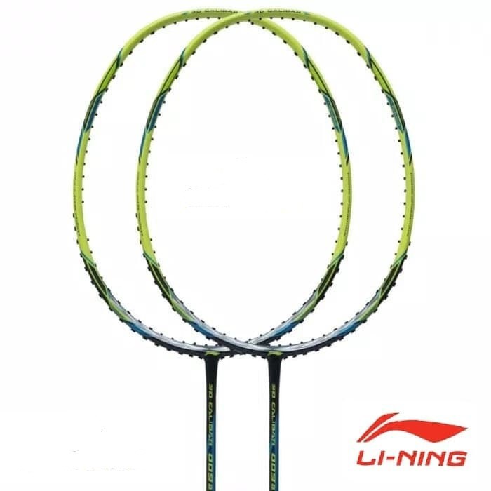 NEW Raket Badminton Lining 3D Calibar 009 Boost / 009B BlackLime