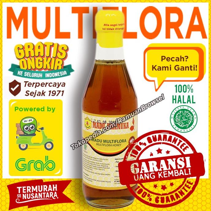 

Diskon Madu Pramuka Alami (Madu Multiflora) 350ml Diskon