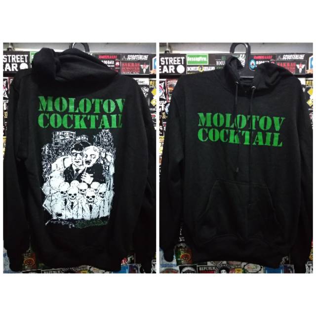 Hoodie Molotov Cocktail