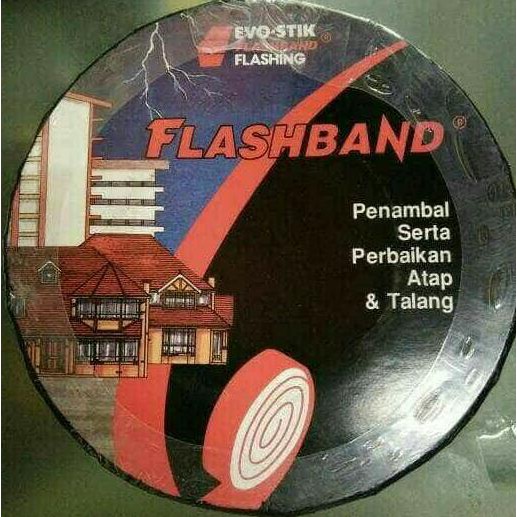 Lem Talang Flashband / Lakban Penambal Penutup Bocor Atap