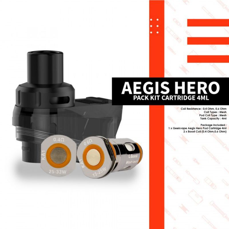 Cartridge Aegis Hero Authentic by Geekvape