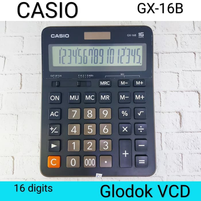 Casio GX-16B Calculator 16Digits Kalkulator