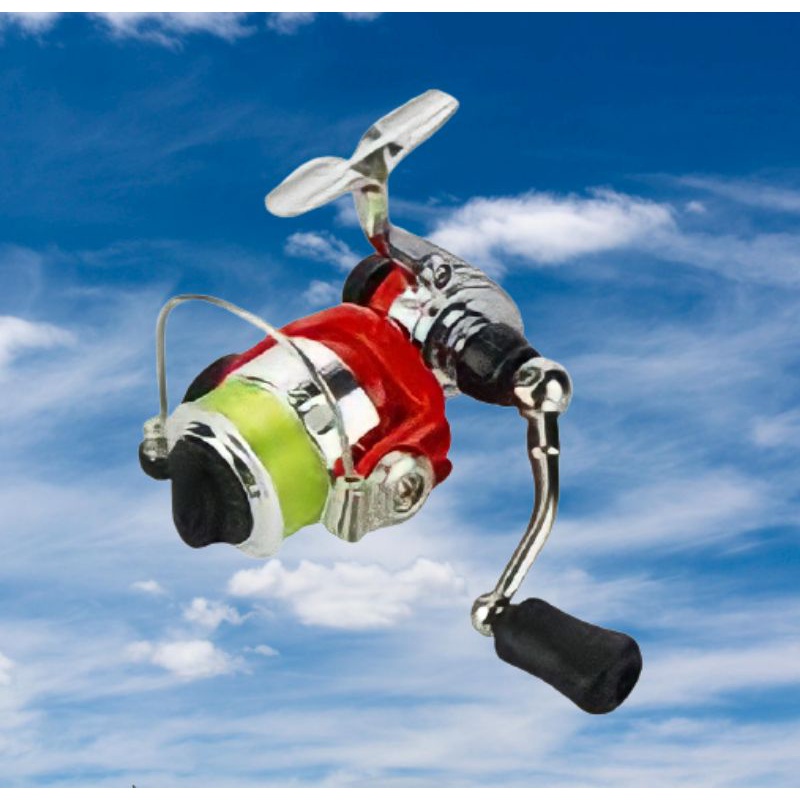 Murah _ Spinning Fishing Reel Aluminium Alloy XM100, Rasio Gear 4: 3: 1