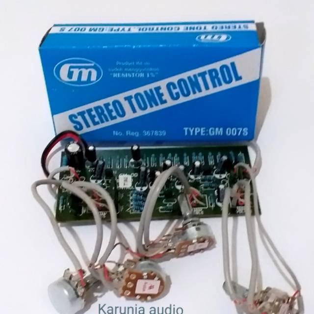 Kit Tone Control Stereo 007s