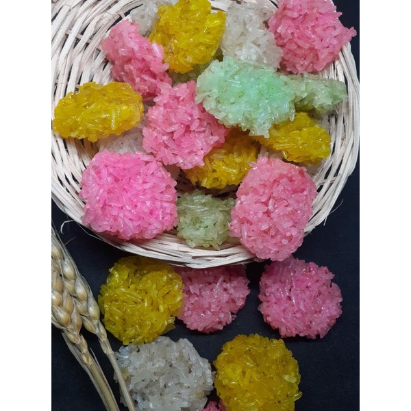 

VIRAL !!!! ranginang ketan mini warna warni